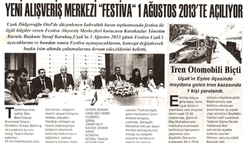 Uşak Gündem Gazetesi / 4 Temmuz 2013