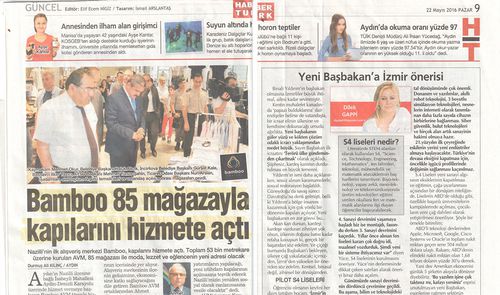 Milliyet Ege / 21 Mayıs 2016