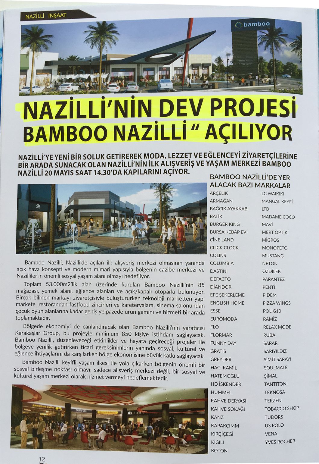 Nazilli İnşaat Dergisi / Mayıs 2016