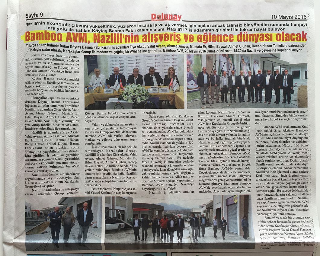 Dolunay Gazetesi / 10 Mayıs 2016